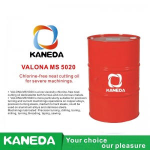 KANEDA VALONA MS 5020 Čistý řezný olej bez obsahu chloru pro náročné obrábění.