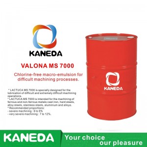 KANEDA LACTUCA MS 7000 Makroemulze bez chloru pro náročné obráběcí procesy.