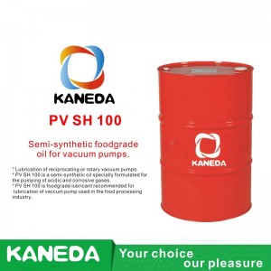 KANEDA PV SH 100 Polosyntetický potravinářský olej pro vakuová čerpadla.