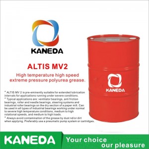 KANEDA ALTIS MV2 Vysoká teplota vysoká rychlost extrémní tlak polyurea tuk.