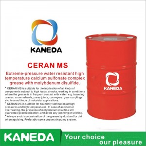 KANEDA CERAN MS Extrémně odolný vodě odolný vysokoteplotní komplex sulfonátu vápenatého s disulfidem molybdeničitým.